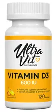 UltraVit Vitamin D3 (120 кап)