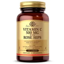 SOLGAR Vitamin C With Rose Hips 1000 мг (100 таблеток)