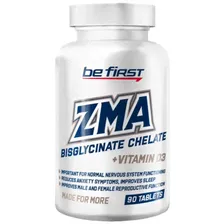 Be First ZMA Chelate + Vitamin D3 90 таблеток