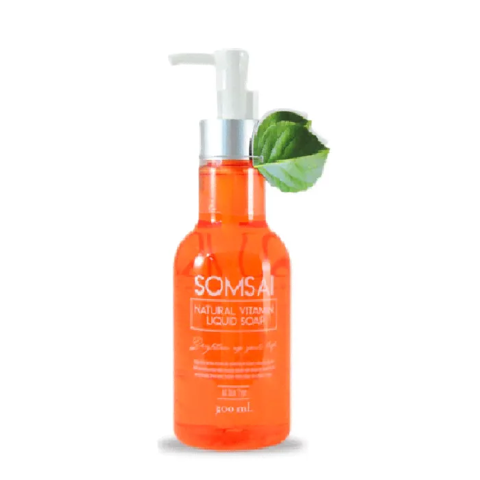 Концентрированное Витаминное Мыло Somsai Natural Vitamin Liquid Soap