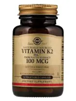 Solgar MK-7 Vitamin K-2 100мкг 50 капсул
