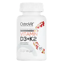 OstroVit Vitamin D3 2000 IU +K2 90 таб