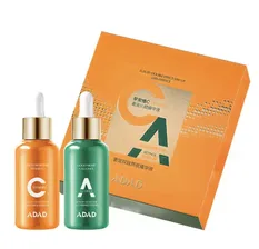 Сыворотка Retinol + vitamin C ADAD- антивозрастной набор для лица с увлажняющим эффектом