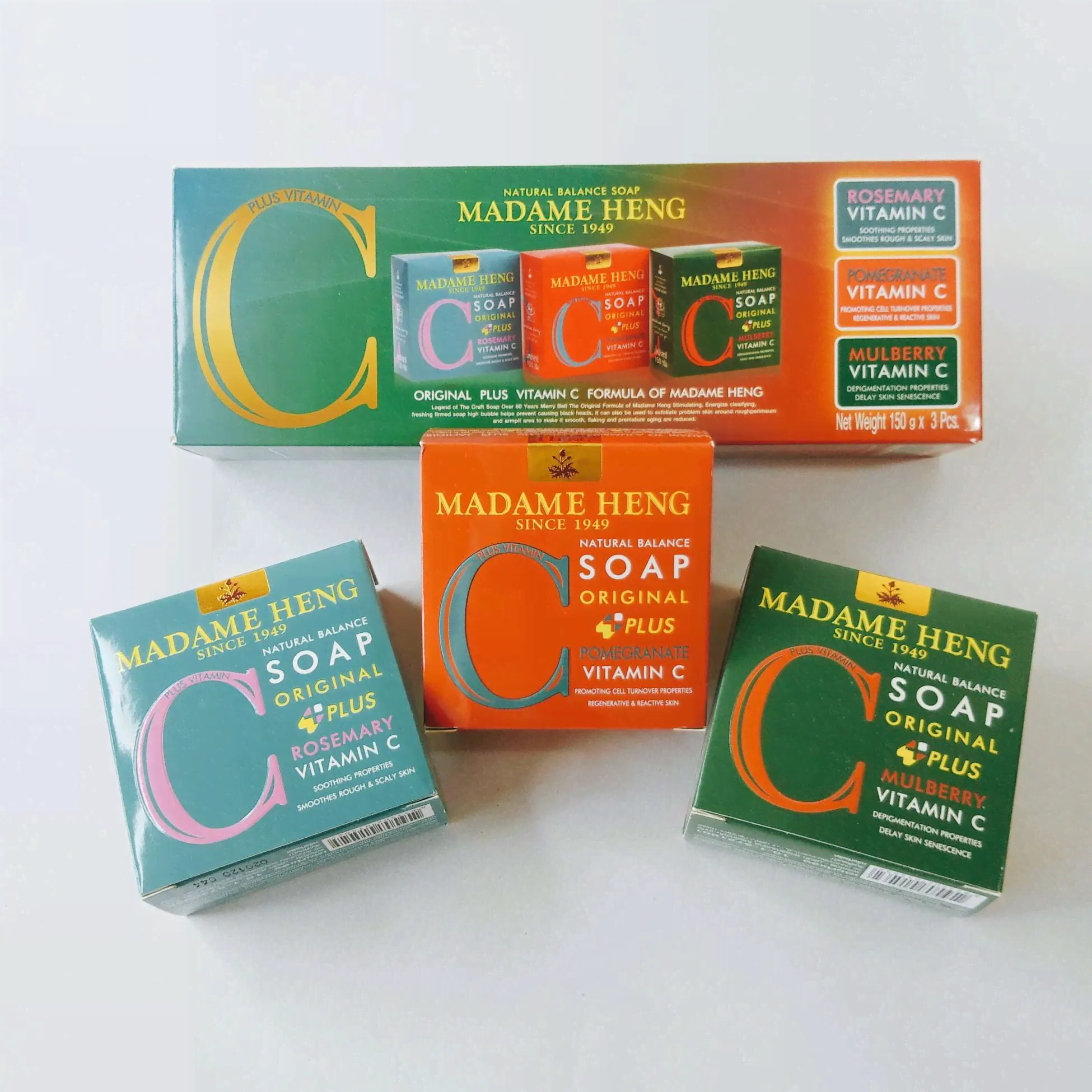 мыло vitamin C набор madame heng / Vitamin C Soap Set Madame Heng-0