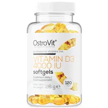 OstroVit Vitamin D3 4000 IU (120 капс.)