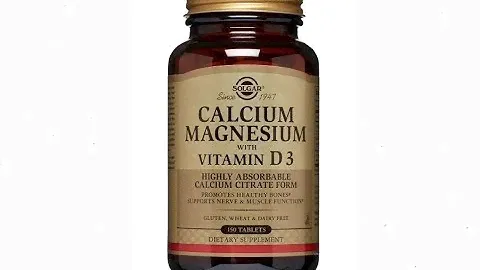 Solgar calcium magnesium with vitamin d3 tablets review in English ||Medicine  Health