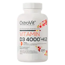 OstroVit Vitamin D3 4000 IU + K2 100 tablets