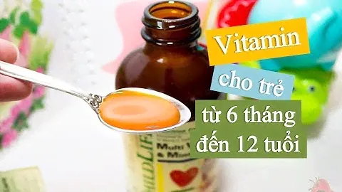 Vitamin Cho Trẻ Em,Childlife Multivitamin and Mineral, Vitamin tổng hợp cho trẻ 6 tháng đến 12 tuổi,