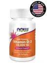 Капсулы NOW Vitamin D3, 10000 МЕ, 120 шт