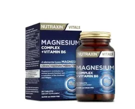 Nutraxin - Magnesium Complex + Vitamin B6 - магний (Mg), B6 (пиридоксин), 60 таблеток