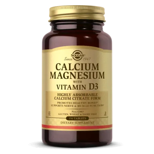 Solgar Calcium Magnesium with Vitamin D3 150 таблеток (Solgar)-0