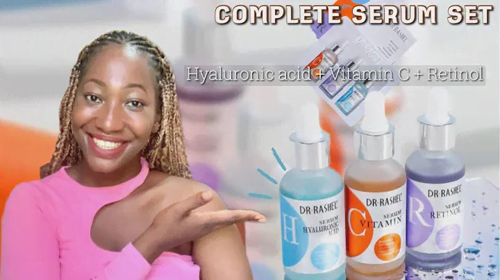 Best Budget Vitamin c,Retinol & Hyaluronic Acid serum? Dr Rashels Complete serum set