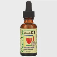 Витамин D3 для детей ChildLife Vitamin D3 500 ME 30 мл (ЧаилдЛайф Витамин Д3 500 МЕ)