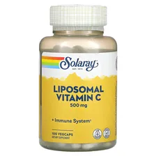 Solaray, Liposomal Vitamin C, 500 mg, 100 VegCaps