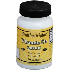 HEALTHY ORIGINS VITAMIN D3 10000IU (120КАПС)