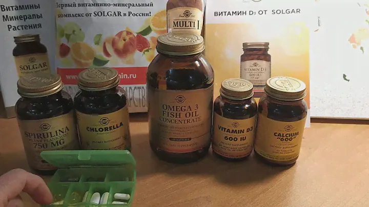 (3) Витамины Solgar  -  применение, выводы. Зимнее питание (о сырой(традиционной) пищи.