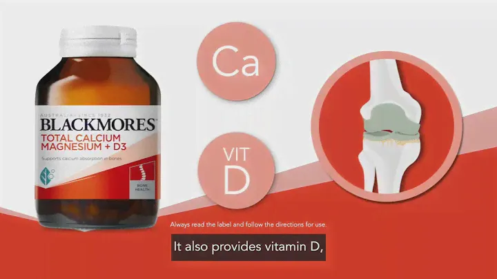 Total Calcium, Magnesium + D3 Supplement by Blackmores