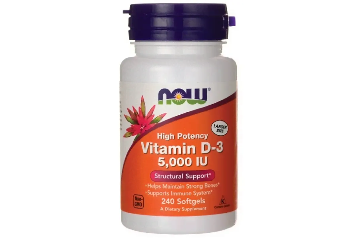 Vitamin D3 5000 IU 240 caps Now