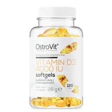 OstroVit Vitamin D3 4000 IU 120 кап