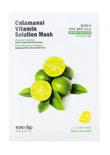 Маска для ровного цвета лица Eyenlip Calamansi Vitamin Solution Mask