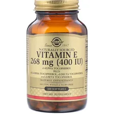 Solgar Natural Vitamin E 268 mg (400 IU) Mixed Tocopherol - Витамин Е 400 МЕ