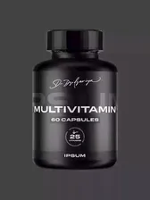 Мультивитамины, Ipsum Vitamin, комплекс витаминов для иммунитета, 60 капсул