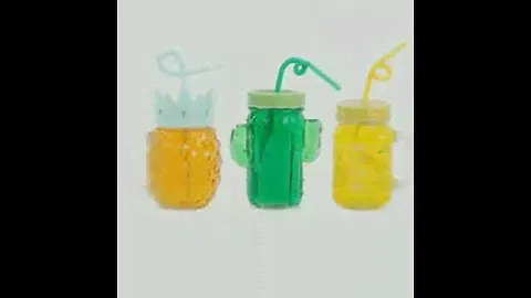 Wholesale 16oz Versatile Glass Mason Jars with Straw and Metal Lid