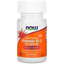 NOW Vitamin D3 10000 240 капсул