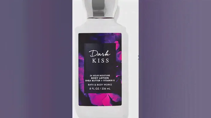 Bath and Body Dark Kiss😍🥰✨️Shea Butter and Vitamin- E Body Lotion ✨️