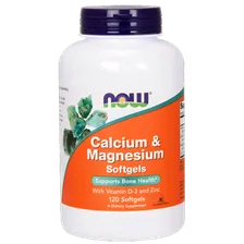 Calcium & Magnesium Softgels With Vitamin D and Zinc