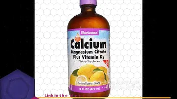 Solgar, Liquid Calcium Magnesium Citrate with Vitamin D3, Natural Blueberry, 16 fl oz (473 ml)
