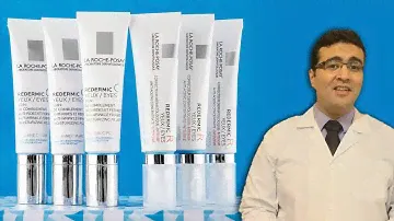 La Roche-Posay Redermic مجموعة الرتينول وفيتامين سي من لاروش بوزيه