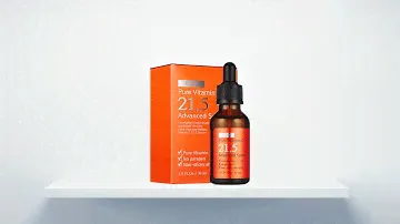 Vitamin C Serum Comparison for brightening skin By Wishtrend Pure Vitamin C21.5 Advanced Serum