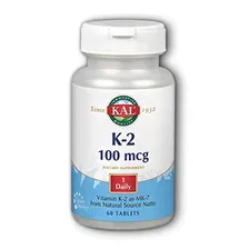 Vitamin K-2 MK-7 100 мкг 60 вег капсул (KAL)