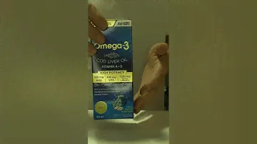 Omega-3 Nutraxin cod liver oil vitamin A ,E,D.  Сироп для детей Омега-3 из печени трески