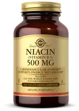 Solgar Niacin Vitamin B3 (Ниацин Витамин B3) 500 мг 100 капсул