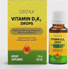 Купить биодобавку Vitamin D3 K2 5000iu 20ml