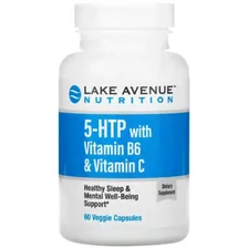 Lake Avenue Nutrition 5-HTP with Vitamin B6 & Vitamin C 60 капсул