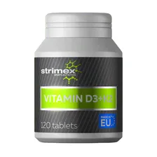 Vitamin D3+K2 120 табл Strimex