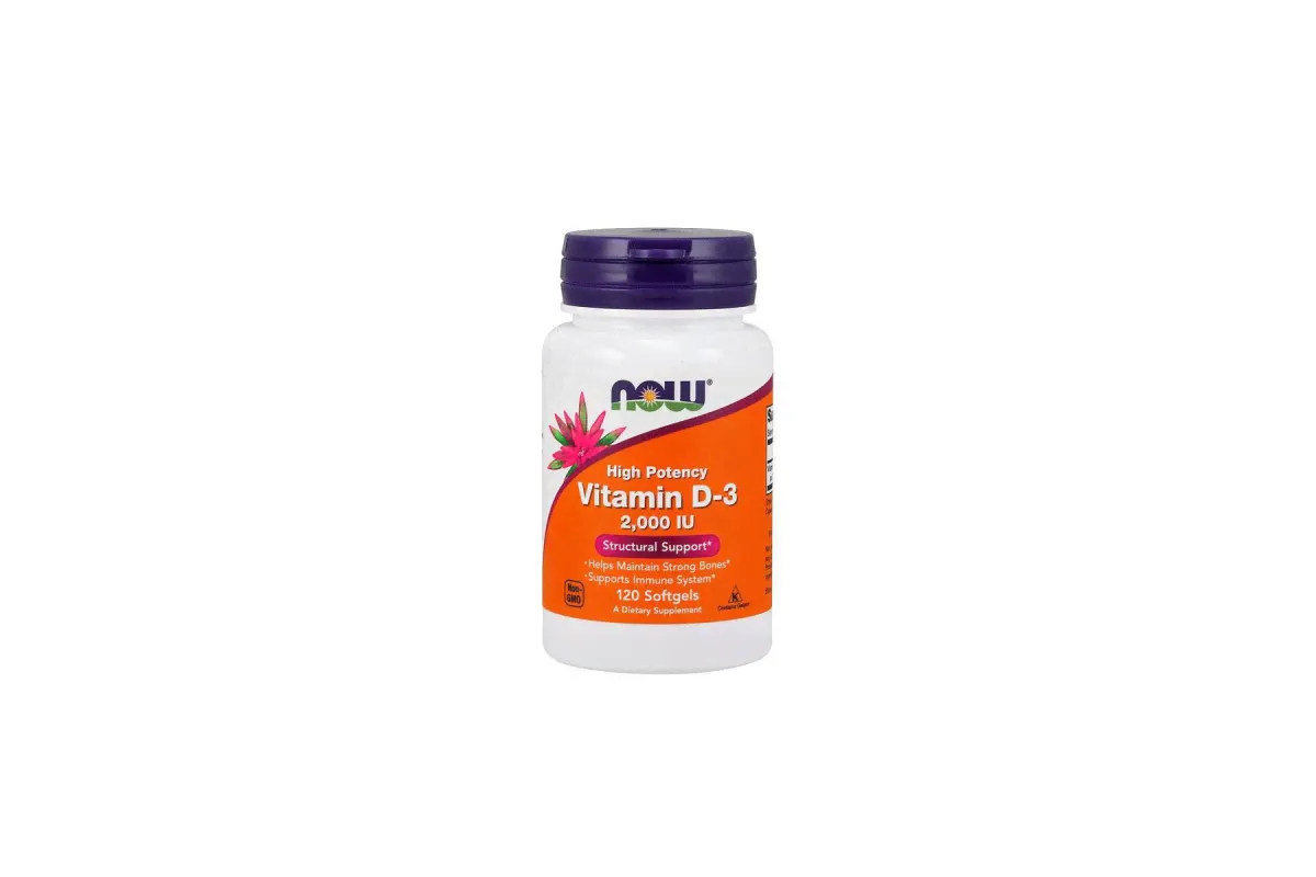 Vitamin D3 2000 IU 120 caps Now-0
