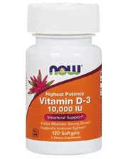 Vitamin D-3 10000 ME 120 капс (NOW)