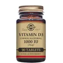 Solgar Vitamin D3 (Cholecalciferol) 1000 IU (25µg) Tablets - Pack of 90