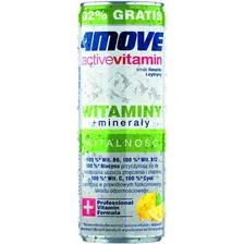 Напиток 4Move Active Vitamin Drink Vitamin +Minerals безалкогольный газированный, 330мл в магазинах Перекресток