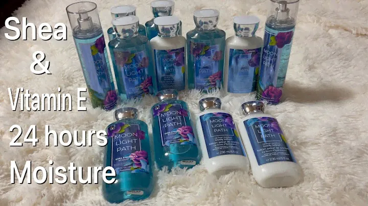 24 Hours Moisture Body Lotion|Shea & Vitamin E Shower Gel|Fine Fragrance MIST |Moonlight Path