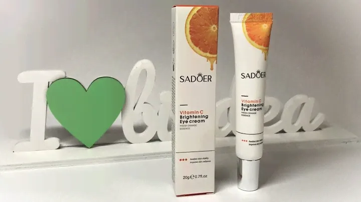 Освітлюючий крем для очей з вітаміном С Sadoer Vitamin C Brightening Eye Cream