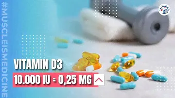 VITAMIN D3, 10000 IU = 0,25MG!!! Ep. 283