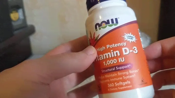 Распаковка Витамины NOW Foods Vitamin D 3 1000 ME 360 капcул из Rozetka