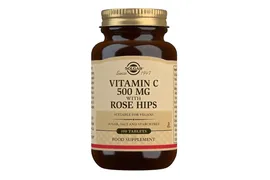 Solgar Vitamin C 500mg with Rose Hips 100 tabs