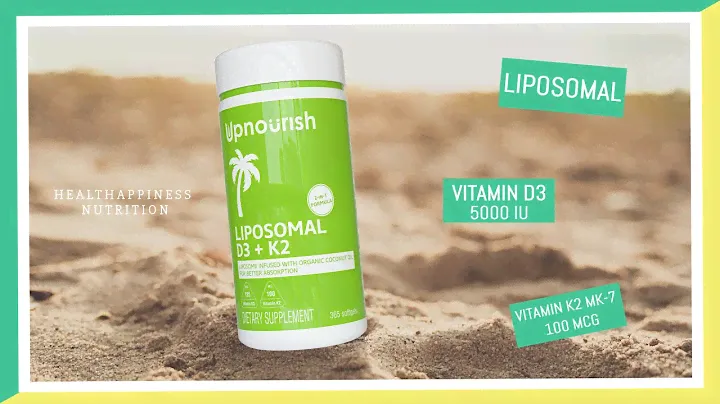 Liposomal Vitamin D3 5000 IU and K2 MK-7 100 mcg Softgels