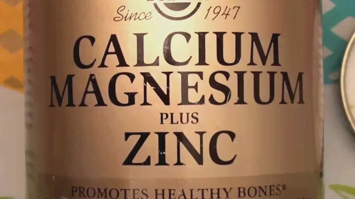 Solgar Calcium Magnesium plus Zinc Gluten, Wheat & Dairy Free